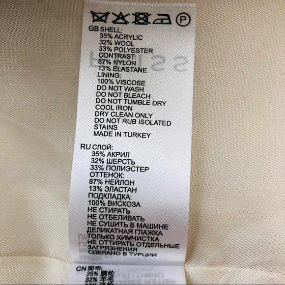 NWT REISS Oversized Boxy Lio Shirt Jacket Shacket in Cream Size 14 US / 18 UK - Picture 12 of 14